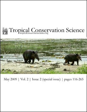 Tropical Conservation Science - May 2009 Issue